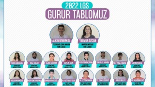HALK AKADEMİSİ 2022 LGS GURUR TABLOSU