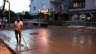 ÖZER SOKAK’TA BETON YOL YAPIMI TAMAMLANDI