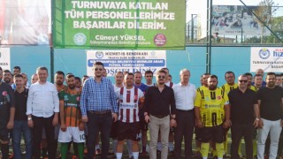 SÜLEYMANPAŞA BELEDİYESİ ÇALIŞANLARI HİZMET İŞ SENDİKASI HALI SAHA TURNUVASI BAŞLADI