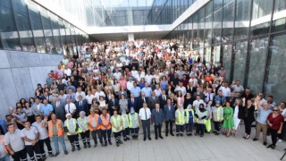 "TEKİRDAĞ BÜYÜKŞEHİR BELEDİYESİ VE TESKİ" YENİ HİZMET BİNASINDA MESAİSİNE BAŞLADI