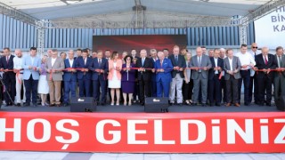 BÜYÜKŞEHİR BELEDİYESİ HİZMET BİNASI AÇILDI