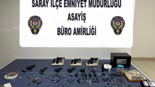 SARAY'DA YASA DIŞI SİLAH TİCARETİ ENGELLENDİ