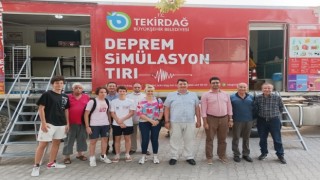 TEKİRDAĞ’DA DEPREM SİMÜLASYONU