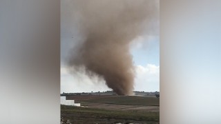 ÇERKEZKÖY'DE HORTUM GÖRÜLDÜ