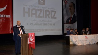 YENİDEN REFAH PARTİSİ TEKİRDAĞ KONGRESİNDE BÜYÜK COŞKU