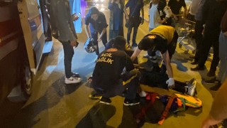 KAPAKLI’DA ÇUKURA GİREN MOTOSİKLET DEVRİLDİ; 1 YARALI