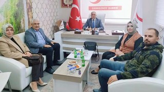 AK PARTİ’DEN KIZILAY HAFTASI ZİYARETİ