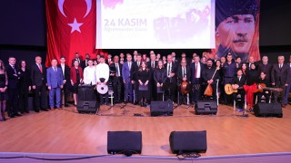 ÇERKEZKÖY’DE 24 KASIM ÖĞRETMENLER GÜNÜ KUTLANDI
