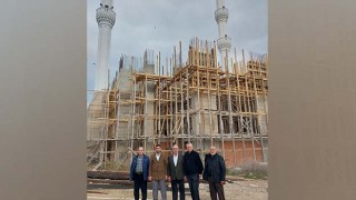 TEPE CAMİ’DE İLK EZAN OKUNDU
