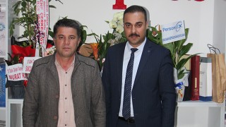 AKSU’DAN GAZETECİLER GÜNÜ ZİYARETİ