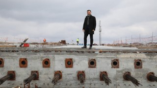 BAŞKAN ÇETİN, YILDIZKENT’TE ÇALIŞMALARI İNCELEDİ