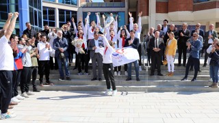 POTANIN PERİLERİNDEN BAŞKAN AKAY’A ZİYARET