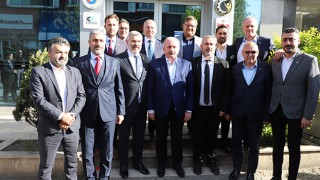 ÇTSO BAŞKANI ÇETİN, MECLİS BAŞKANI ŞENTOP’A SORUNLARI AKTARDI