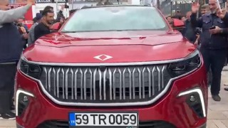 TOGG, ÇERKEZKÖY’DE SERGİLENDİ