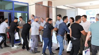 ÇERKEZKÖY BELEDİYESİ’NDE BAYRAMLAŞMA YAPILDI