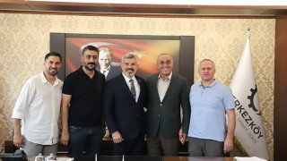 ABDURRAHİM ALBAYRAK’TAN AHMET ÇETİN’E ZİYARET