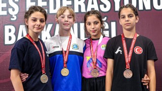 BERAY ÇOBAN, GÜREŞTE TÜRKİYE ÜÇÜNCÜSÜ OLDU