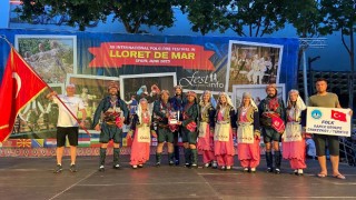 TRAKYA FOLKLOR KULÜBÜ İSPANYA’DA ÜLKEMİZİ TEMSİL ETTİ