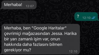 WHATSAPP ÜZERİNDEN MESAJLA DOLANDIRICILIK