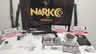 TEKİRDAĞ’DA DEV UYUŞTURUCU OPERASYONU