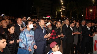 ÇERKEZKÖY FİLİSTİN İÇİN TEK YÜREK OLDU