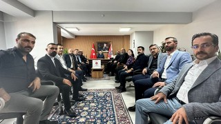 MHP’DEN İLÇE EMNİYET MÜDÜRÜNE ZİYARET