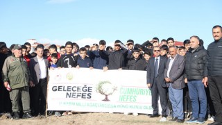 KAPAKLI’DA FİDANLAR TOPRAKLA BULUŞTU