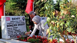 ŞEHİT DİNÇER ERSOY, DUALARLA ANILDI