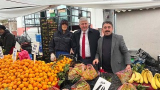 AKIN YILMAZ, ZİYARETLERİNİ SÜRDÜRÜYOR