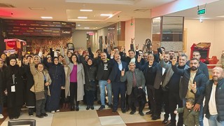 MHP TEŞKİLATI, AYBÜKE ÖĞRETMEN'İN FİLMİNİ İZLEDİ