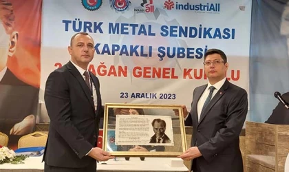 TMS KAPAKLI ŞUBESİ’NDE GÜNAY ÖZDEN GÜVEN TAZELEDİ