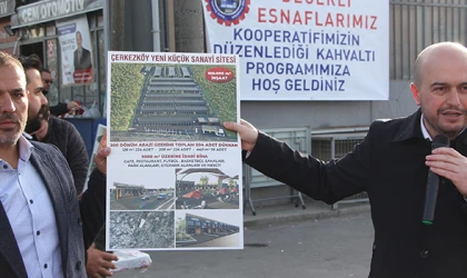 ABDULLAH ÖĞE’DEN KÜÇÜK SANAYİ ESNAFINA SÖZ