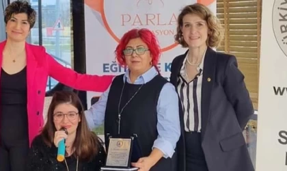 ÖDÜLLÜ YAZAR, TSD ORGANİZASYONUNDA ÇERKEZKÖYLÜLERLE BULUŞTU