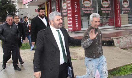 AHMET YILDIZ’I YAĞMUR DA DURDURAMADI