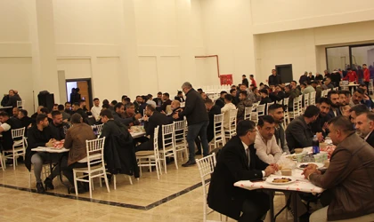 KIZILPINARSPOR, YENİ YÖNETİMİ İLE İFTAR DÜZENLEDİ