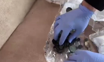 ŞARKÖY’DE ÇOK SAYIDA TARİHİ ESER ELE GEÇİRİLDİ