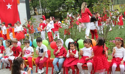 MİNİKLERİN 23 NİSAN COŞKUSU