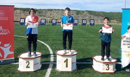 OKÇULUKTA BİRİNCİ DE İKİNCİ DE ÇERKEZKÖY’DEN