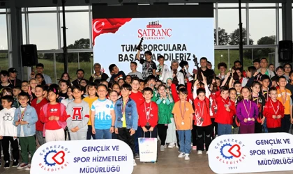 300’ÜN ÜZERİNDE SPORCU KATILDI
