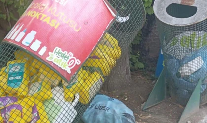 BİR BUÇUK TON İLAÇ KUTUSU TOPLANDI