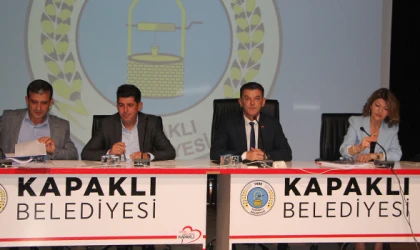 KAPAKLI BELEDİYE MECLİS TOPLANTISI YAPILDI