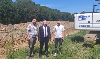 TEPE BÖLGESİNDE YENİ OKUL İNŞAATI BAŞLADI