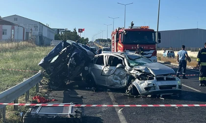 FECİ KAZADA 6 KİŞİ YARALANDI