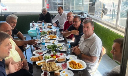 AKAY, SANAYİ ESNAFININ KAHVALTI PROGRAMINA KONUK OLDU