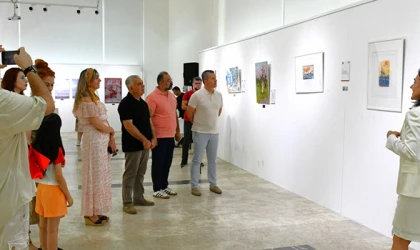 ‘BİRLİKTE BARIŞ İÇİNDE YAŞAMAK’ ADLI RESİM SERGİSİ AÇILDI