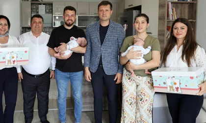 ÇAKIR AİLESİ’NE HOŞ GELDİN BEBEK ZİYARETİ