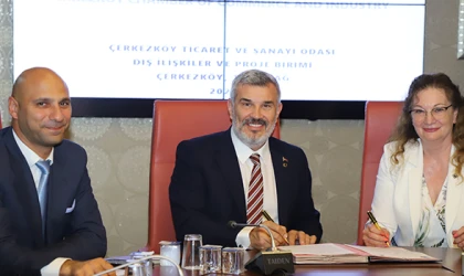 ÇERKEZKÖY TSO’DAN İŞ BİRLİĞİ PROTOKOLÜ