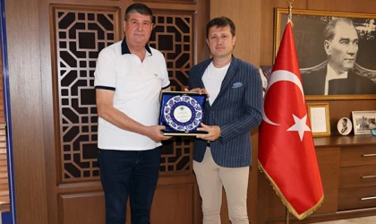ÇOLAKOĞLU VE YÖNETİMİNDEN AKAY’A ZİYARET