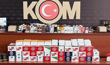 EMNİYETTEN KAÇAK SİGARA OPERASYONU