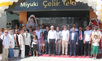 MİYUKİ ÇELİK TAKI HİZMETE AÇILDI